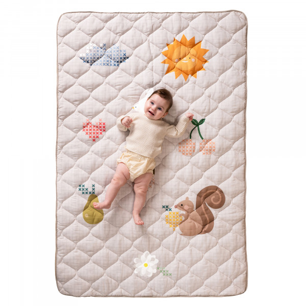 Taf Toys Στρωματάκι Fantasy Bloom Quilted Playmat 100x150cm T-13915