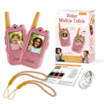ZAZU Fun Walkie Talkie Παιδικά Επαναφορτιζόμενα με Κάμερα & Βιντεοκλήση – Ροζ ZA-WALKIETALKIE-03 ZAZU Fun Walkie Talkie Παιδικά Επαναφορτιζόμενα με Κάμερα & Βιντεοκλήση – Ροζ ZA-WALKIETALKIE-03