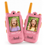 ZAZU Fun Walkie Talkie Παιδικά Επαναφορτιζόμενα με Κάμερα & Βιντεοκλήση – Ροζ ZA-WALKIETALKIE-03 ZAZU Fun Walkie Talkie Παιδικά Επαναφορτιζόμενα με Κάμερα & Βιντεοκλήση – Ροζ ZA-WALKIETALKIE-03
