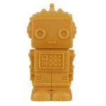 A Little Lovely Company Φωτάκι Νυκτός Little Light Robot Smokey Gold LLCRGR62