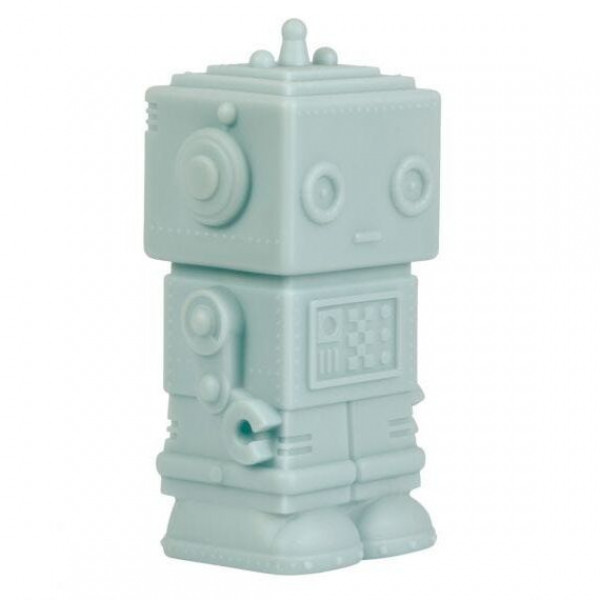 A Little Lovely Company Φωτάκι Νυκτός Little Light Robot Smokey Blue LLROMC68