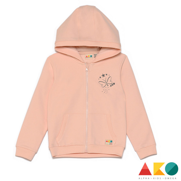 Ako Ζακέτα με κουκούλα Butterfly Pink Clay 13-3255213-01