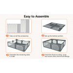 Abo Πάρκο για μωρά ορθογώνιο 1.80 x 1.50cm 2204