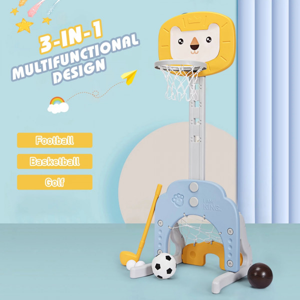 Abo Παιδική μπασκέτα 3-1 Λιοντάρι 2206