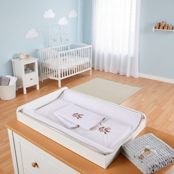 Abo Σελτεδάκι 60x80cm Μπεζ Μαϊμού 2341-700