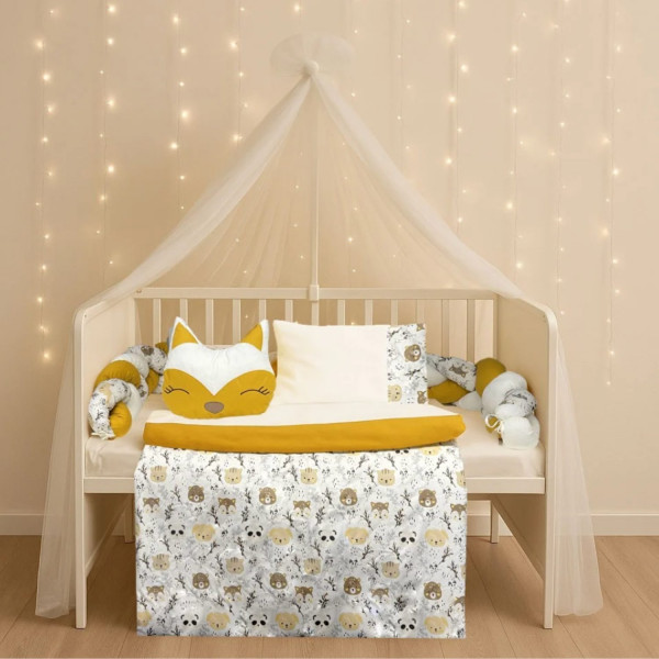 ABO Σετ προίκας 9 τμχ 70*140 Forest White 2963-100