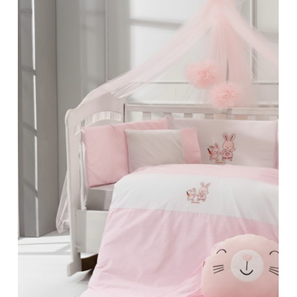 ABO Σετ προίκας 9 τμχ 70*140 Rabbit 2966-400