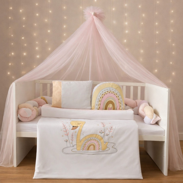 Abo Σετ προίκας 9 τμχ 70x140cm Swan 2966-410