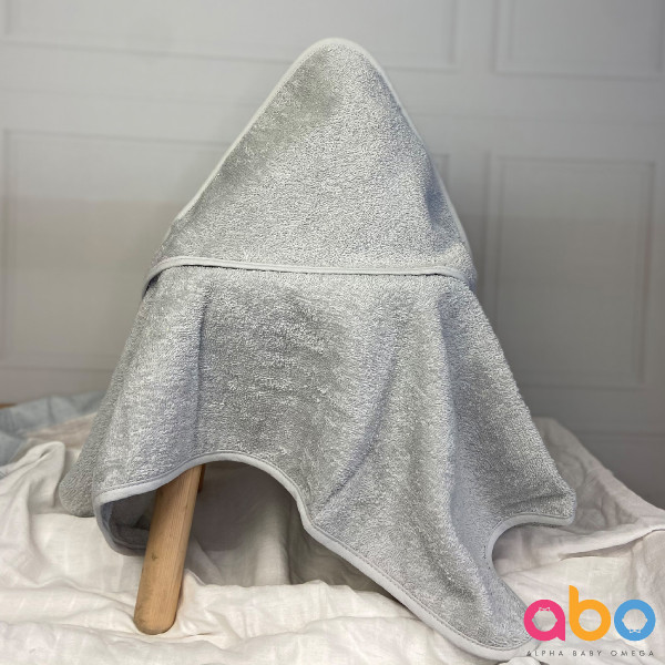 Abo Kάπα-Μπουρνούζι 75x75cm Γκρι 3030-100