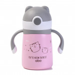 Abo Παγούρι Θερμός 300 ml Με Μαλακό Καλαμάκι YOU’RE MEOW FAVORITE 313401