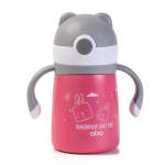 Abo Παγούρι Θερμός 300 ml Με Μαλακό Καλαμάκι Somebunny Loves You 313403