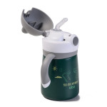 Abo Παγούρι Θερμός 300 ml Με Μαλακό Καλαμάκι You Croc My World 313404