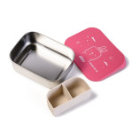 Abo Ανοξείδωτο Φαγητοδοχείο Με Χωρίσματα 1200ml SOMEBUNNY LOVES YOU 313503