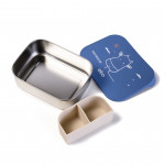 Abo Ανοξείδωτο Φαγητοδοχείο Με Χωρίσματα 1200ml HELLO! COW ARE YOU? 313505
