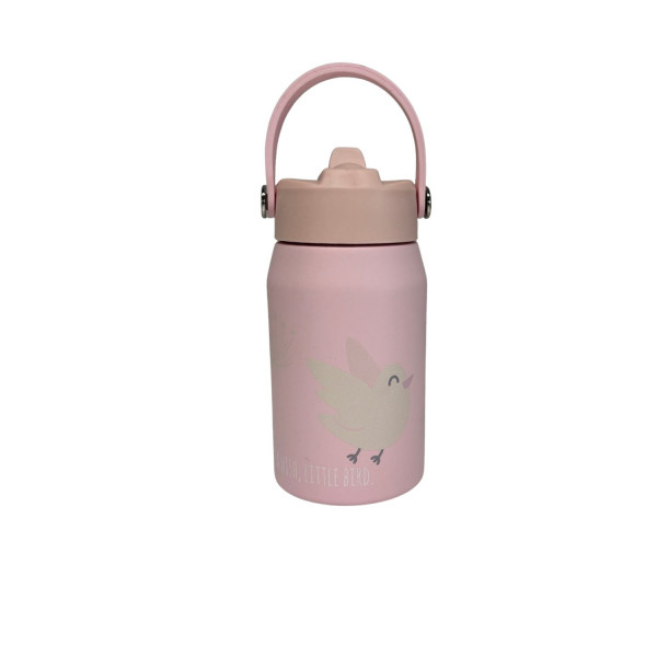 Abo Ανοξείδωτο Μπουκάλι-Θερμός 350ml με Χερούλι –MAKE A WISH LITTLE BIRD 314201