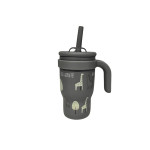 Abo Ανοξείδωτο Μπουκάλι-Θερμός 350ml με Χερούλι & Καλαμάκι ALWAYS LOOK UP – LIKE A GIRAFFE 314702