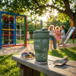 Abo Ανοξείδωτο Μπουκάλι-Θερμός 350ml με Χερούλι & Καλαμάκι – IN A FAST WORLD BE A TURTLE 314703 Abo Ανοξείδωτο Μπουκάλι-Θερμός 350ml με Χερούλι & Καλαμάκι – IN A FAST WORLD BE A TURTLE 314703