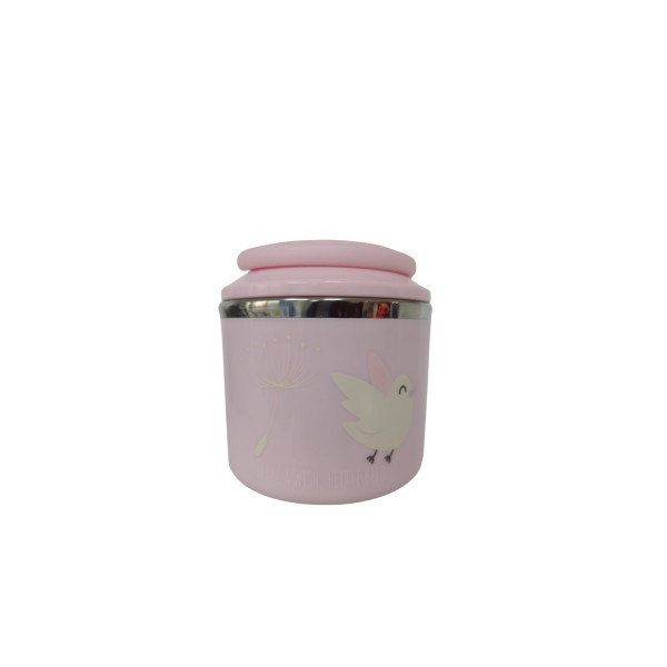 Abo Ανοξείδωτο Δοχείο Φαγητού 660ml MAKE A WISH LITTLE BIRD 314901