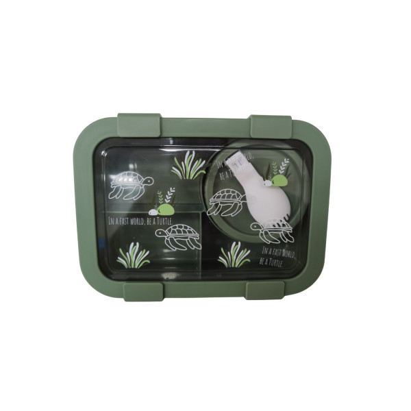 Abo Παιδικό Lunch Box Φαγητού – IN A FAST WORLD BE A TURTLE 315003