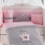 Abo Σετ Κούνιας 9τμχ Little Princess Pink 8234.402