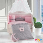 Abo Σετ Κούνιας 9τμχ Little Princess Pink 8234.402