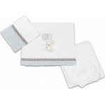 Abo Σετ σεντόνια 3τμχ 70*140 Carrot Mint M.8087.800 Abo Σετ σεντόνια 3τμχ 70*140 Carrot Mint M.8087.800