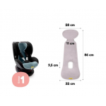 Aeromoov Air Layer Αντι-ιδρωτικό κάλυμμα καθίσματος αυτοκινήτου Gr1 (9-18) vanilia AL-1-VA Aeromoov Air Layer Αντι-ιδρωτικό κάλυμμα καθίσματος αυτοκινήτου Gr1 (9-18) vanilia AL-1-VA