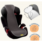 Aeromoov Air Layer Αντι-ιδρωτικό κάλυμμα καθίσματος αυτοκινήτου Gr2-3 (15-36)  Aνθρακί AL-2-ANT