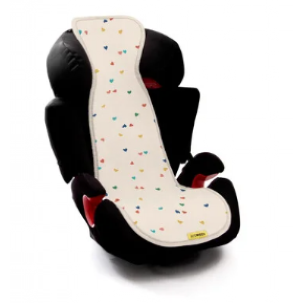 Aeromoov Αντι-ιδρωτικό κάλυμμα Air Layer 15-36kg για κάθισμα αυτοκινήτου - Group 2 Confetti Hearts AL-2-CF
