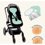 Aeromoov Αντι-ιδρωτικό κάλυμμα για καρότσι Air Layer Cute Cubes AL-B-CC