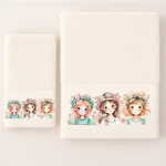 Astron Σετ Παιδικές Πετσέτες (σετ 2 τεμ) Spring Girls 77755