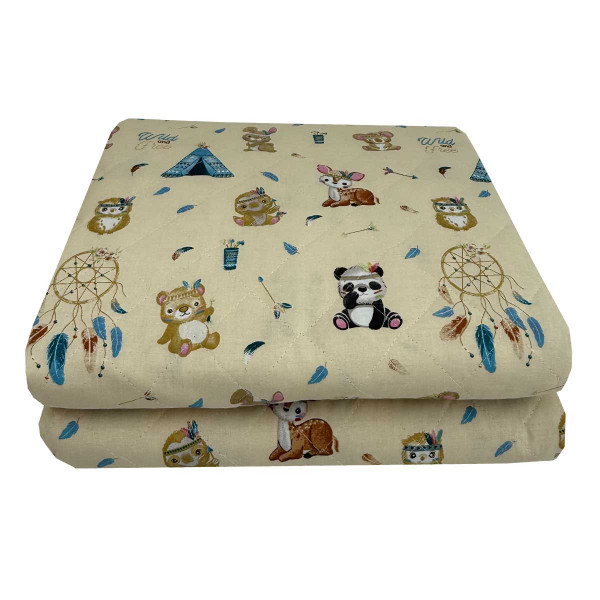 Astron Κουβερλί Μονό Boho Animals 7869