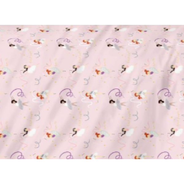 Astron Βρεφικά Σεντόνια Κούνιας Ballerines 70cmx140cm 7872