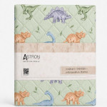 Astron Παιδικό Κουβερλί Μονό Σετ Dinosaurs (160×220) 80115 Astron Παιδικό Κουβερλί Μονό Σετ Dinosaurs (160×220) 80115