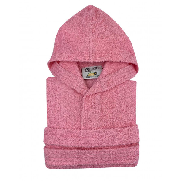 Astron Παιδικό Μπουρνούζι 10Ε-12Ε Pink 8346