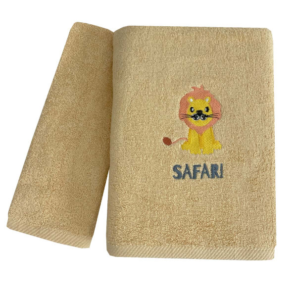 Astron Σετ Πετσέτες Safari & Zoo 2τμχ 8389