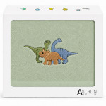 Astron Παιδικές Πετσέτες Σετ 2 τμχ Dinosaurs 85203 Astron Παιδικές Πετσέτες Σετ 2 τμχ Dinosaurs 85203