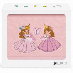 Astron Παιδικές Πετσέτες Σετ 2 τμχ Princess 85207 Astron Παιδικές Πετσέτες Σετ 2 τμχ Princess 85207
