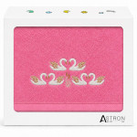 Astron Παιδικές Πετσέτες Σετ 2 τμχ Swan Love 85208. Astron Παιδικές Πετσέτες Σετ 2 τμχ Swan Love 85208.