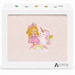 Astron Παιδικές Πετσέτες Σετ 2 τμχ Unicorn Girls 85210 Astron Παιδικές Πετσέτες Σετ 2 τμχ Unicorn Girls 85210