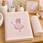 Astron Παιδικές Πετσέτες Σετ 2 τμχ Fairytale Girls 85211 Astron Παιδικές Πετσέτες Σετ 2 τμχ Fairytale Girls 85211