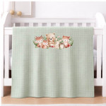 Astron Βρεφική Κουβέρτα Πικέ Κούνιας 110 Χ 140 Oil 8651