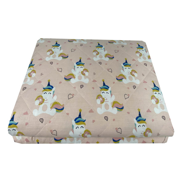 Astron Παιδικό Κουβερλί Μονό 160x240 Unicorn Donuts 9152 