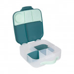 b.box Σετ Φαγητού Πλαστικό Με Χωρίσματα Mini Lunch Box Emerald Forest BB400607