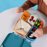 b.box Σετ Φαγητού Πλαστικό Με Χωρίσματα Mini Lunch Box Emerald Forest BB400607