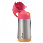 b.box Ισοθερμικό Παγούρι Με Καλαμάκι 12m+ 350ml Strawberry Shake BB451