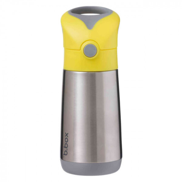 b.box Ισοθερμικό Παγούρι Με Καλαμάκι 12m+ 350ml Lemon Sherbet BB453