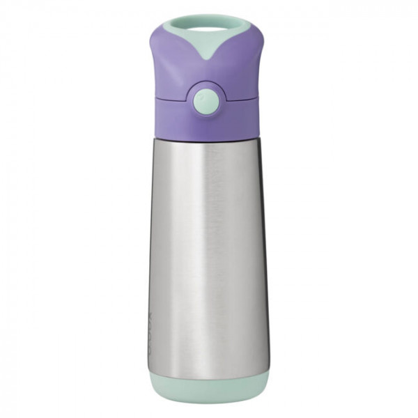 b.box Ισοθερμικό Παγούρι Με Καλαμάκι 12m+ 500ml Lilac Pop BB500103