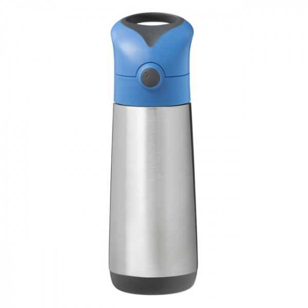 b.box Ισοθερμικό Παγούρι Με Καλαμάκι 12m+ 500ml Blue Slate BB500105