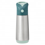 b.box Ισοθερμικό Παγούρι Με Καλαμάκι 12m+ 500ml Emerald Forest BB500107